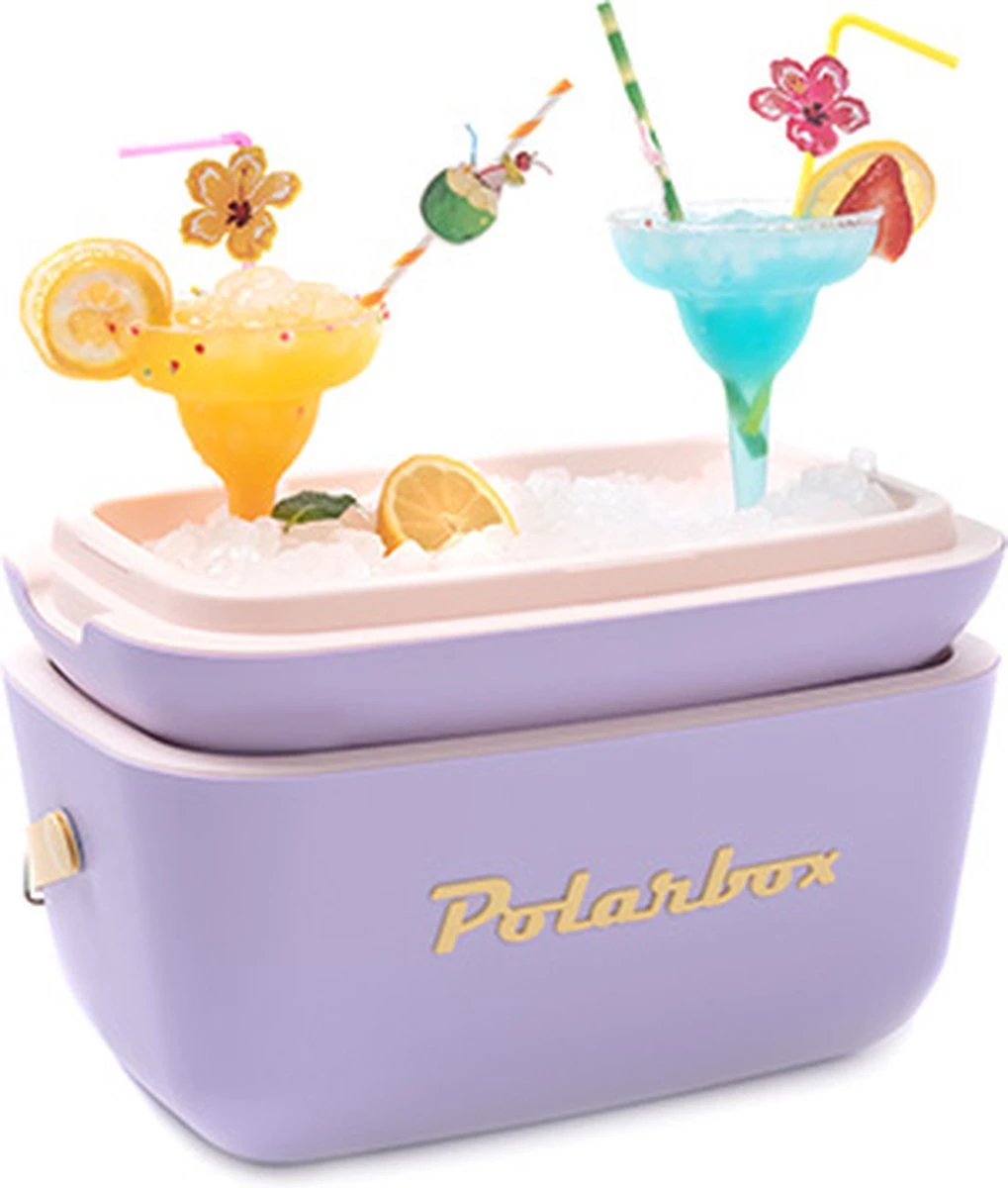 Merkloos Polarbox - Koelbox - Met Schouderband - Paars - 12 Liter - 40x26x(H)23cm 4 Merkloos Polarbox - Koelbox - Met Schouderband - Paars - 12 Liter - 40x26x(H)23cm - Afbeelding 2