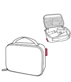 Reisenthel Thermocase Lunchbox - 1,5L - Dots Zwart -Buiten Kamperen 1038x1200 7