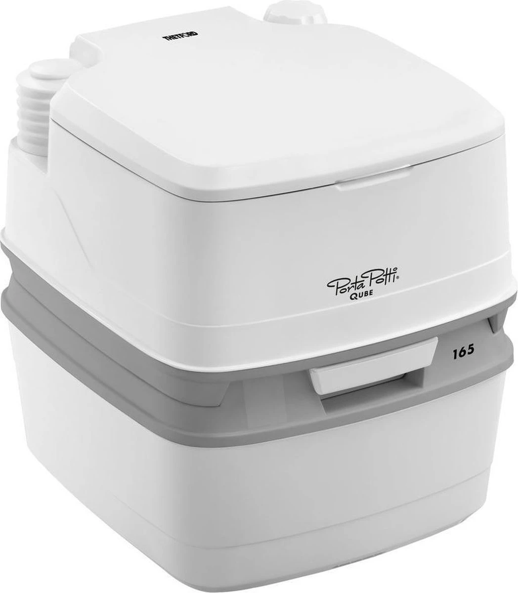 Thetford Qube 165 Porta Potti - Wit 4 Thetford Qube 165 Porta Potti - Wit - Afbeelding 2