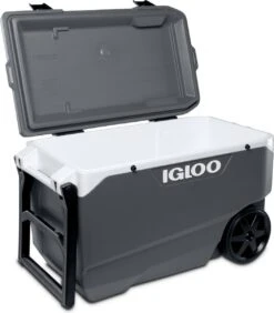 Igloo Latitude 90 Roller - Grote Koelbox Op Wielen - 85 Liter - Grijs -Buiten Kamperen 1051x1200 4