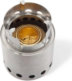 Solo Stove Lite Draagbare Kooktoestel. Geen Vloeibare Brandstof Nodig. Krachtige Efficiënte Houtverbranding En Weinig Rook. Voor 1-2 Personen, 304 Roestvrijstaal, Compact ⌀ 10,8 Cm, Hoogte 14,5 Cm, 255g. -Buiten Kamperen 1064x1200 4