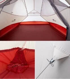 Cloud Up 3 Upgraded - Naturehike® - Tent 3 Persoons - Lichtgewicht Tent - Incl. Grondzeil - 20D 4000MM - Outdoor Kampeertent - Waterdicht - Hiking & Wandelen -Buiten Kamperen 1068x1200