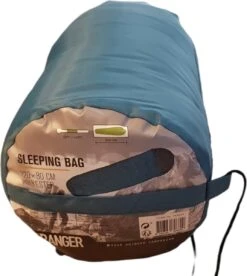 Max Ranger - XL Mummieslaapzak Blauw 220 X 80 Cm - Extra Grote Mummieslaapzak - XL Mummie Slaapzak Blauw -Buiten Kamperen 1073x1200