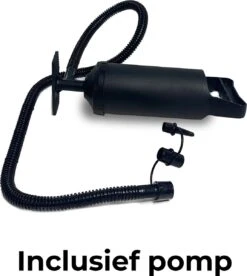 Deryan Cocoon Pop Up Tent - Luchtbed - Luchtpomp - 4 Persoons - Zilver -Buiten Kamperen 1074x1200 1