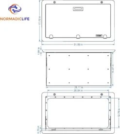 Merkloos NormadicLife® - Outdoor – Opklapbare Tafel - Eettafel – Tafel Voor Buitenkeuken - Caravan – Camper – Picknicktafel - Ingebouwd Ledlicht – Wit 13 Merkloos NormadicLife® - Outdoor – Opklapbare Tafel - Eettafel – Tafel Voor Buitenkeuken - Caravan – Camper – Picknicktafel - Ingebouwd Ledlicht – Wit -Buiten Kamperen 1081x1200 1
