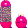 Mediashop Happy Nappers Kinderslaapzak - 2-in-1 Zachte Knuffel En Zomerslaapzak - Roze Eenhoorn Motief Voor Kinderen Van 3 Tot 6 Jaar -Buiten Kamperen 1083x1200