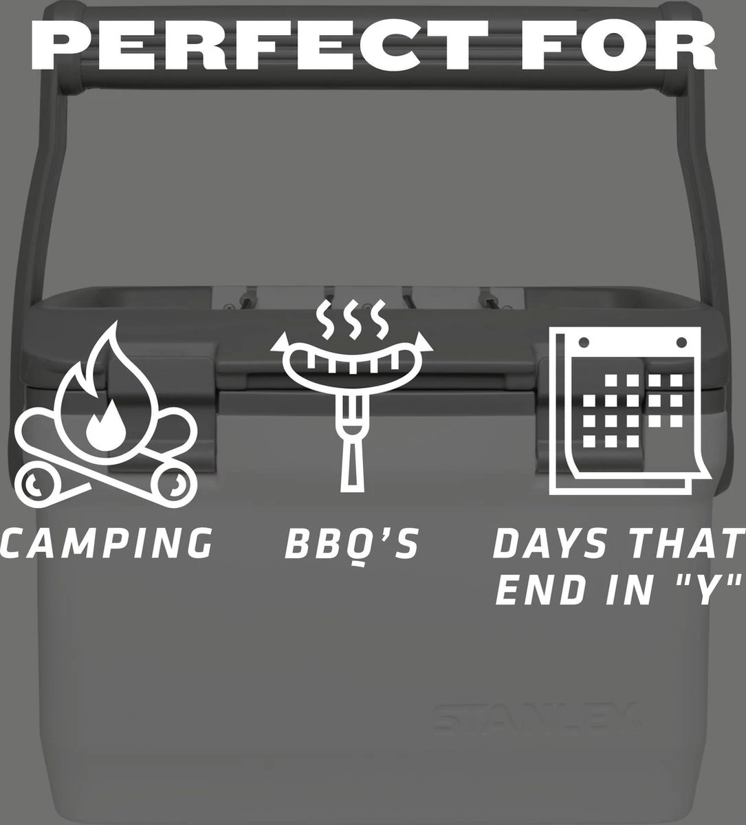 Stanley The Easy Carry Outdoor Cooler 6,6L - Koelbox - Green 11 Stanley The Easy Carry Outdoor Cooler 6,6L - Koelbox - Green - Afbeelding 9