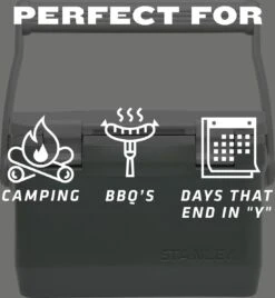 Stanley The Easy Carry Outdoor Cooler 15,1L - Koelbox - Green -Buiten Kamperen 1104x1200