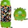 Draak Slaapzak -160 Cms | Kinderslaapzak | Slaapzak Junior | Nappers | Children Sleeping Bag | Kinderen Slaapzak | Super Soft 2 In 1 Fun Pillow &Sleepy For Boys | Draak Slaapzak | Zachte Slaapzak | Knuffel Slaapzak | 2 In 1 Slaapzak | Kinderen -Buiten Kamperen 1113x1200 2