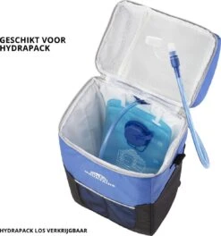 Dutch Mountains Koeltas Rugzak | Cooler Backpack 20 Liter | Picknicktas | Lunchtas | Koelrugzak | Strandtas | Blauw -Buiten Kamperen 1122x1200