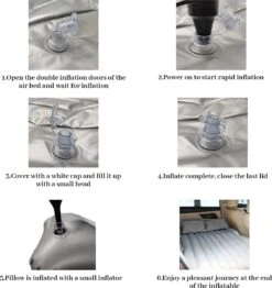 Opblaasbaar Matras Voor In De Auto, Opblaasbaar Bed, Opvouwbaar, Comfortabele Autostoel, Automatras Met Elektrische Luchtpomp En 3 Adapters, 2 Kussens En Draagtas, Voor Camping, Reizen (zwart) 13 Opblaasbaar Matras Voor In De Auto, Opblaasbaar Bed, Opvouwbaar, Comfortabele Autostoel, Automatras Met Elektrische Luchtpomp En 3 Adapters, 2 Kussens En Draagtas, Voor Camping, Reizen (zwart) -Buiten Kamperen 1131x1200 2