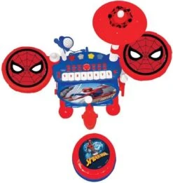 Lexibook Spider-Man Elektronische Drumkit Voor Kinderen, Realistisch Drumgeluid, 8-toetsen Toetsenbord, Mp3-stekker, Inclusief Stoel, Blauw/rood, K610SP 7 Lexibook Spider-Man Elektronische Drumkit Voor Kinderen, Realistisch Drumgeluid, 8-toetsen Toetsenbord, Mp3-stekker, Inclusief Stoel, Blauw/rood, K610SP -Buiten Kamperen 1134x1200