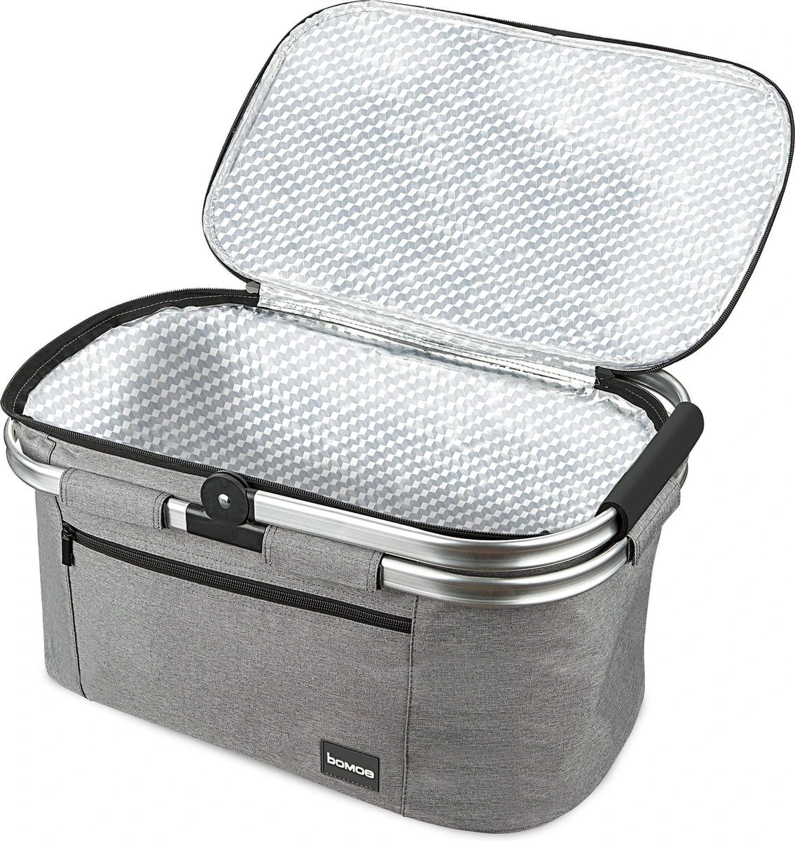 Bomoe Koeltas Picknickmand Opvouwbaar IceBreezer K47 - 47x27x26 Cm - 32 Liter- Perfect Voor Barbecues Of Boodschappen 4 Bomoe Koeltas Picknickmand Opvouwbaar IceBreezer K47 - 47x27x26 Cm - 32 Liter- Perfect Voor Barbecues Of Boodschappen - Afbeelding 2
