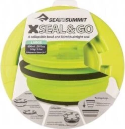 Sea To Summit X-Seal & Go Campingservies Inklapbaar - Schaal - Large - Lime -Buiten Kamperen 1157x1200 1