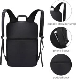 Koeltas Rugzak (28L) - Geschikt Voor 16 Blikjes - Lunchtas Voor Dames En Heren - Zwart 15 Koeltas Rugzak (28L) - Geschikt Voor 16 Blikjes - Lunchtas Voor Dames En Heren - Zwart -Buiten Kamperen 1159x1200 6