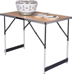 Kamyra® Campingtafel Inklapbaar - Kampeertafel, Partytafel - Opvouwbaar, Lichtgewicht & In Hoogte Verstelbaar - Aluminium/Hout 13 Kamyra® Campingtafel Inklapbaar - Kampeertafel, Partytafel - Opvouwbaar, Lichtgewicht & In Hoogte Verstelbaar - Aluminium/Hout -Buiten Kamperen 1169x1200