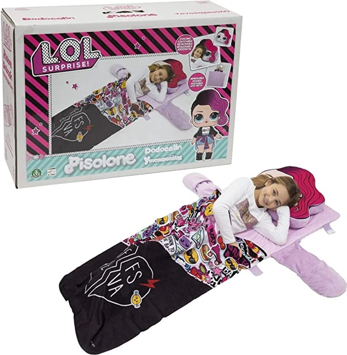 L.O.L. Surprise! Lol Suprise - Slaapzak - L.O.L. - Pisolone Rocker 3 L.O.L. Surprise! Lol Suprise - Slaapzak - L.O.L. - Pisolone Rocker