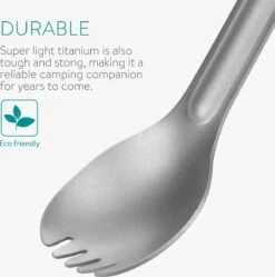 Navaris 2x Spork Met Extra Lange Handgreep - Set Van 2 - Campingbestek Van Titanium - Bestek Voor Onderweg - Lichtgewicht - Inclusief Bewaarzakje 10 Navaris 2x Spork Met Extra Lange Handgreep - Set Van 2 - Campingbestek Van Titanium - Bestek Voor Onderweg - Lichtgewicht - Inclusief Bewaarzakje -Buiten Kamperen 1188x1200 14