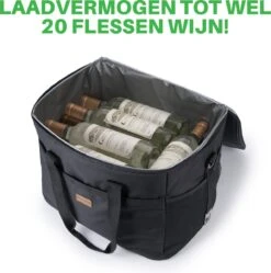 Packaway 4 Laags Geïsoleerde Koeltas - Lunchtas 40 Liter - Zwart -Buiten Kamperen 1192x1200 12