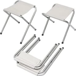 Inklapbare, In Hoogte Verstelbare Campingtafel 120x60x70cm Incl. 4 Inklapbare Krukken Campingtafel S -Buiten Kamperen 1194x1200 5