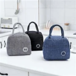 Koeltas - Lunchtas - Volwassenen En Kinderen - Compact & Handig: Zomer - Picknick -School - Lunch - Werk - Klassiek Grijs -Buiten Kamperen 1196x1200 22