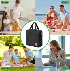 Brisby 4 Laags Geïsoleerde Koeltas - Lunchtas 7 Liter - Zwart 12 Brisby 4 Laags Geïsoleerde Koeltas - Lunchtas 7 Liter - Zwart -Buiten Kamperen 1197x1200 47