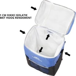 Dutch Mountains Koeltas Rugzak | Cooler Backpack 20 Liter | Picknicktas | Lunchtas | Koelrugzak | Strandtas | Blauw -Buiten Kamperen 1198x1200 28