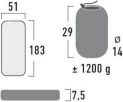 High Peak Dayton - Luchtbed - Donkergrijs 5 High Peak Dayton - Luchtbed - Donkergrijs -Buiten Kamperen 1200x1000 6