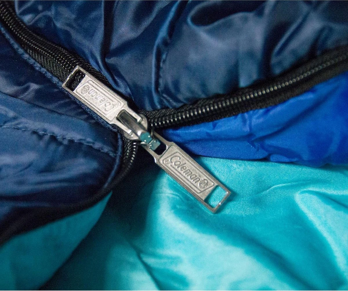 Coleman Fision 100 Mummy Slaapzak - 208 X 81 Cm - Blauw 5 Coleman Fision 100 Mummy Slaapzak - 208 X 81 Cm - Blauw - Afbeelding 3