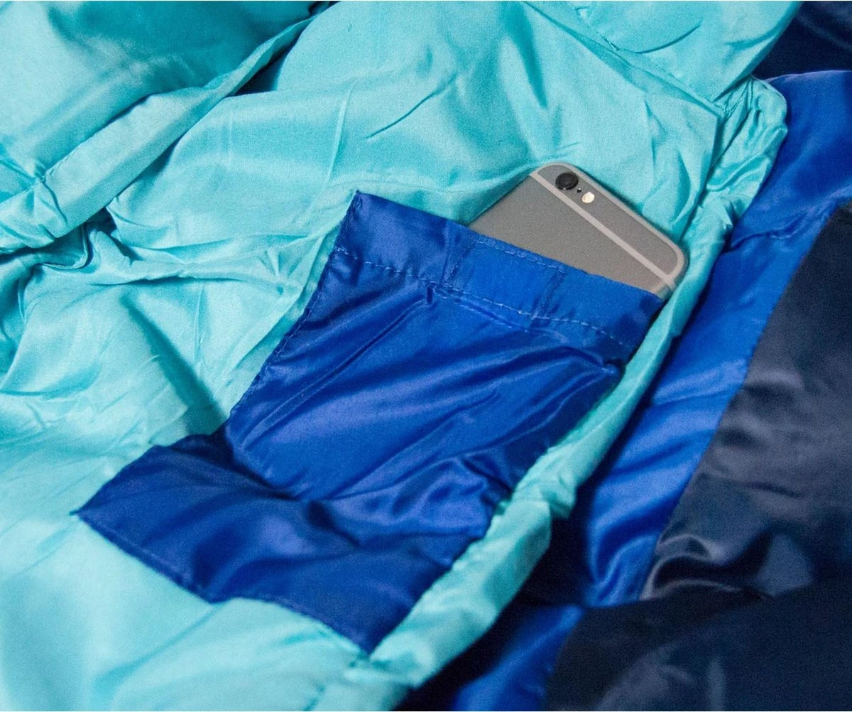 Coleman Fision 100 Mummy Slaapzak - 208 X 81 Cm - Blauw 8 Coleman Fision 100 Mummy Slaapzak - 208 X 81 Cm - Blauw - Afbeelding 6