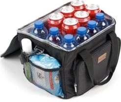 Packaway 4 Laags Geïsoleerde Koeltas - Lunchtas 15 Liter - Zwart -Buiten Kamperen 1200x1014 2