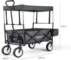 Monzana Bolderkar Opvouwbaar - 100 Liter - Met Afneembaar Dak Grijs 19 Monzana Bolderkar Opvouwbaar - 100 Liter - Met Afneembaar Dak Grijs -Buiten Kamperen 1200x1020 2
