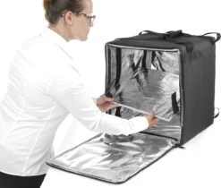 Hendi Pizza & Voedsel Bezorgrugtas Geïsoleerd - 41x41x(H)49cm -Buiten Kamperen 1200x1020 4