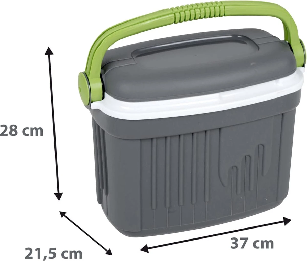EDA Koelbox - Iceberg - 8 Liter - Grijs 4 EDA Koelbox - Iceberg - 8 Liter - Grijs - Afbeelding 2