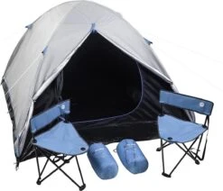 MaxxSport Camping Set - 2 Persoons - Tent + Slaapzakken + Campingstoelen - 200x190x120cm 11 MaxxSport Camping Set - 2 Persoons - Tent + Slaapzakken + Campingstoelen - 200x190x120cm -Buiten Kamperen 1200x1032 1