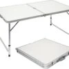 Aluminium Kampeertafel 120x60cm - Campingtafel Inklapbaar - 3-voudig Verstelbare Vouwtafel Grijs 1 Aluminium Kampeertafel 120x60cm - Campingtafel Inklapbaar - 3-voudig Verstelbare Vouwtafel Grijs -Buiten Kamperen 1200x1045 3