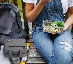 Brisby 4 Laags Geïsoleerde Koeltas - Lunchtas 4 Liter - Lichtgrijs -Buiten Kamperen 1200x1051 11