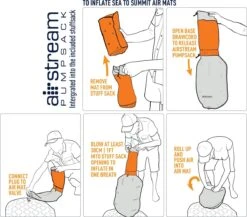 Sea To Summit UltraLight Insulated Regular Opblaasbare Slaapmat - 5cm - 480g - Oranje -Buiten Kamperen 1200x1053 1