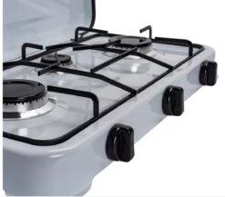 SMH LINE® Gas Kooktoestel 3 Pits XL - Camping Kooktoestel - Gaskomfoor - Incl. Gasslang Set -Buiten Kamperen 1200x1053 6