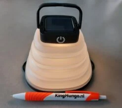Solar Led Camping Lamp - Tent Verlichting Oplaadbaar - Solar Lantaarn Tafellamp Opvouwbare Campinglamp - King Mungo -Buiten Kamperen 1200x1062 4