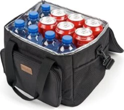 Packaway 4 Laags Geïsoleerde Koeltas - Lunchtas 15 Liter - Zwart -Buiten Kamperen 1200x1063 4