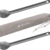 Navaris 2x Spork Met Extra Lange Handgreep - Set Van 2 - Campingbestek Van Titanium - Bestek Voor Onderweg - Lichtgewicht - Inclusief Bewaarzakje 1 Navaris 2x Spork Met Extra Lange Handgreep - Set Van 2 - Campingbestek Van Titanium - Bestek Voor Onderweg - Lichtgewicht - Inclusief Bewaarzakje -Buiten Kamperen 1200x1074 9