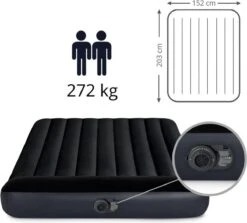 Intex Pillow Rest Classic Queen Luchtbed - 2-persoons - 152x203x25 Cm -Buiten Kamperen 1200x1083 4