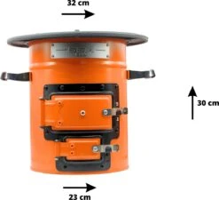 Dutch Rocket Stove - Rocket Stove - Kooktoestel Op Houtvuur - Met Draagtas - Dutch Oven -Buiten Kamperen 1200x1092 6