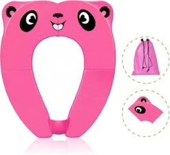 Roze Opvouwbare Toilet Zitje - WC Verkleiner - WC Bril Verkleiner- Urinoirs Kind - Toilet Training - Plas Trainer Zitje - Reis Accessoires - Camping Toilet Zitje - Toilet Verkleiner - Toilet Bril Verkleiner -Buiten Kamperen 1200x1094 17