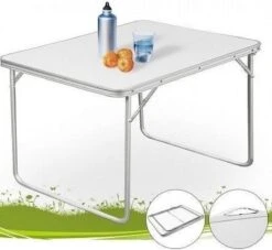 Merkloos Aluminium Inklapbare Tuintafel - Campingtafel - 80x60x68 Cm 25 Merkloos Aluminium Inklapbare Tuintafel - Campingtafel - 80x60x68 Cm -Buiten Kamperen 1200x1105 6