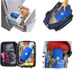 YOUSHARES Insuline Koeltas Diabetici Tas - Medicijnen Diabetici Geïsoleerde Draagbare Koeltas Voor Insuline Pen En Diabetes Koeltas Met 2 Koelaccu's (blauw) -Buiten Kamperen 1200x1116 1