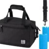 Brisby 4 Laags Geïsoleerde Koeltas - Lunchtas 12 Liter - Extra Ruimte Uitvouwbaar- Zwart -Buiten Kamperen 1200x1121 5