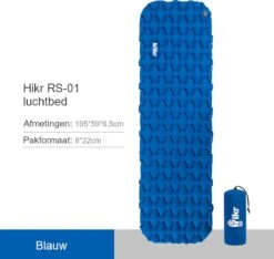 Hikr® Luchtbed - Slaapmat - Opblaasbaar Matras - Lichtgewicht - Outdoor - Camping - Hiking & Wandelen -Buiten Kamperen 1200x1138 3