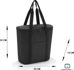 Reisenthel Thermoshopper Koeltas - 15L - Zwart -Buiten Kamperen 1200x1138 6